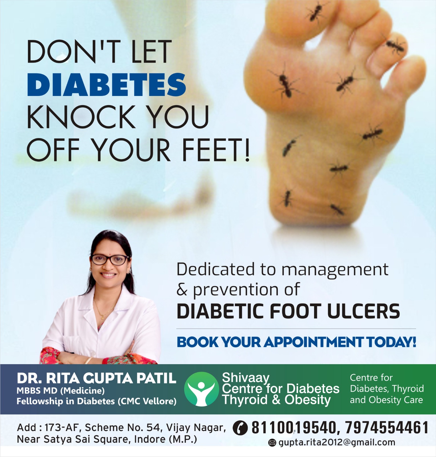 Foot Diabetes Specialist in Indore